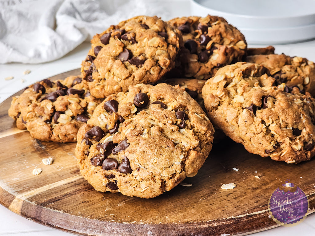 Oatmeal Chocolate Chip Cookies on Rhombus