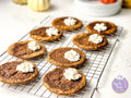 Pumpkin Pie Cookies on White