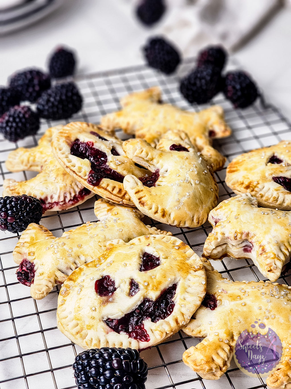 Spooky Fruit Hand Pies on Rhombus