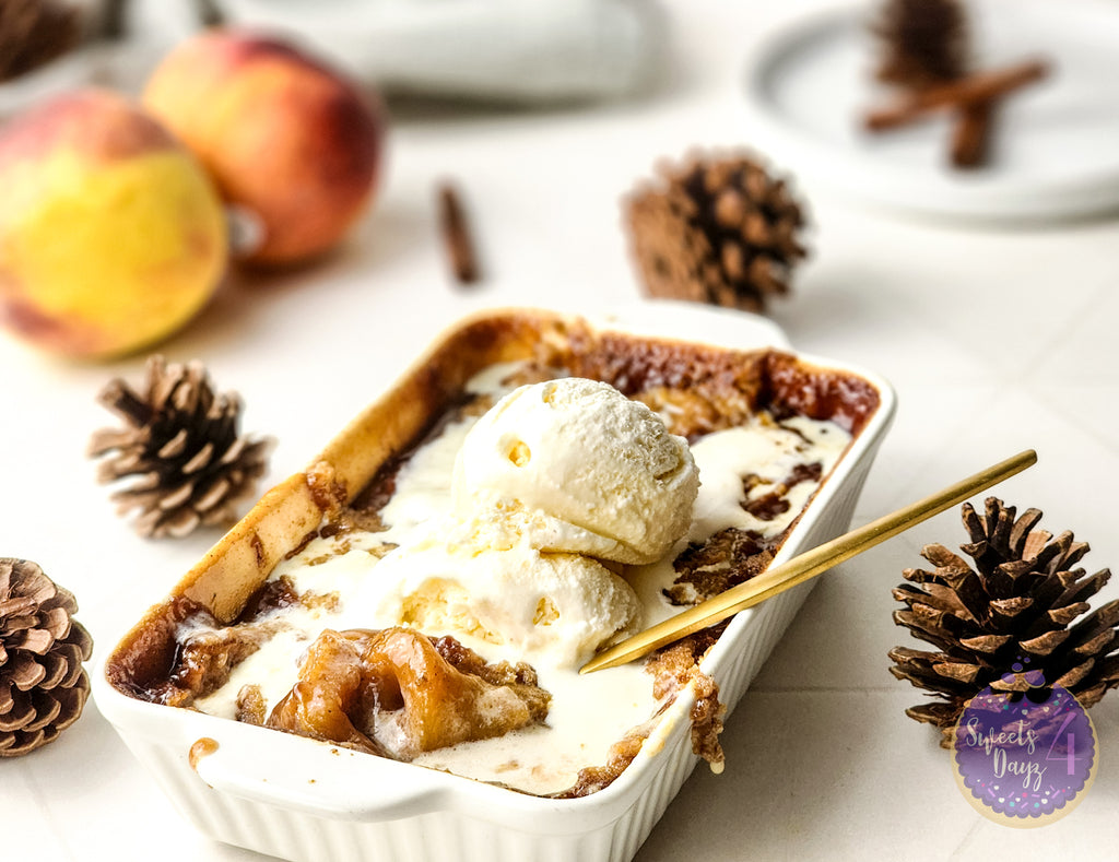 Peach Cobbler For One on Rhombus