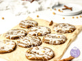 Ginger Maple Glazed Cookies on Rhombus