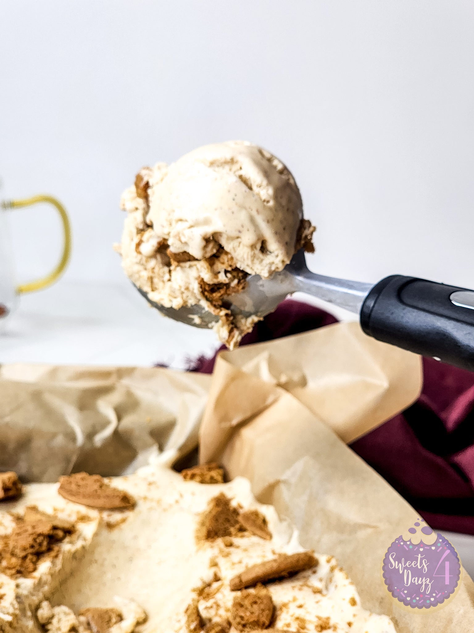 Gingerbread Ice Cream on Rhombus