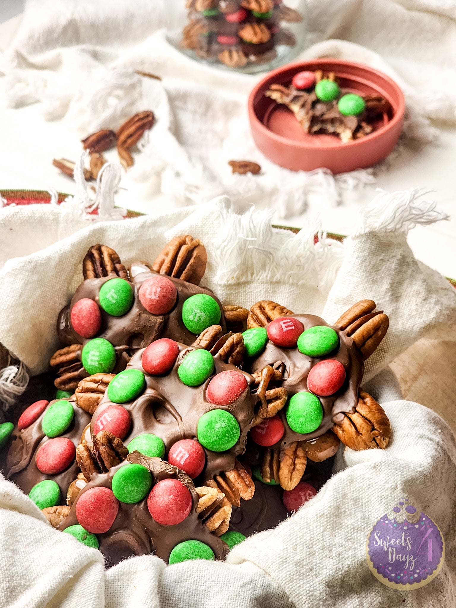 Holiday Turtles on Rhombus