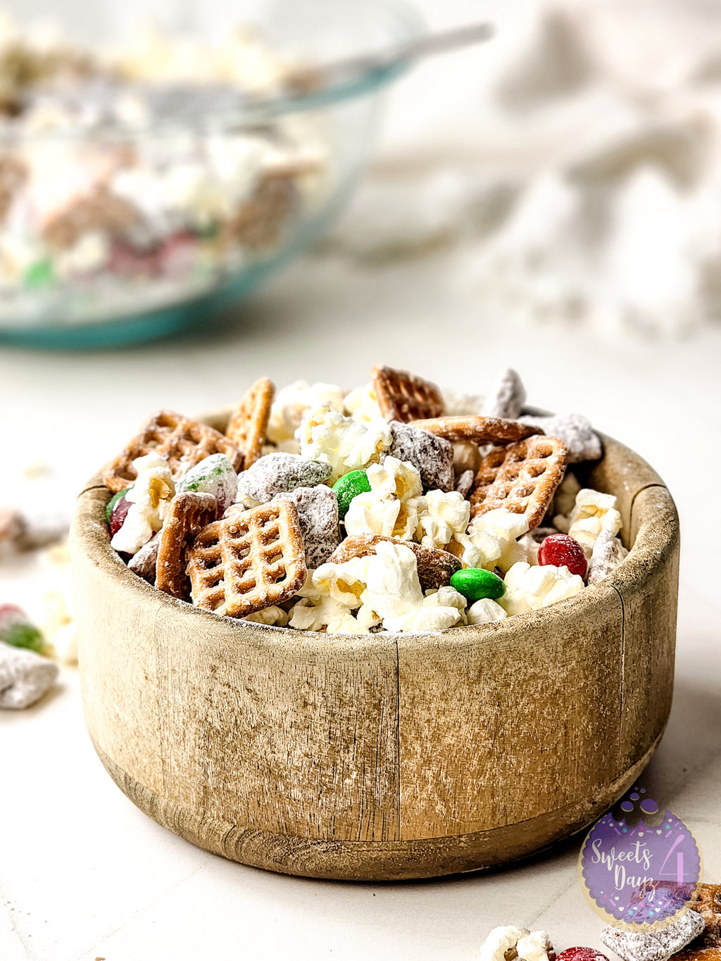 Holiday Chex Mix on Rhombus