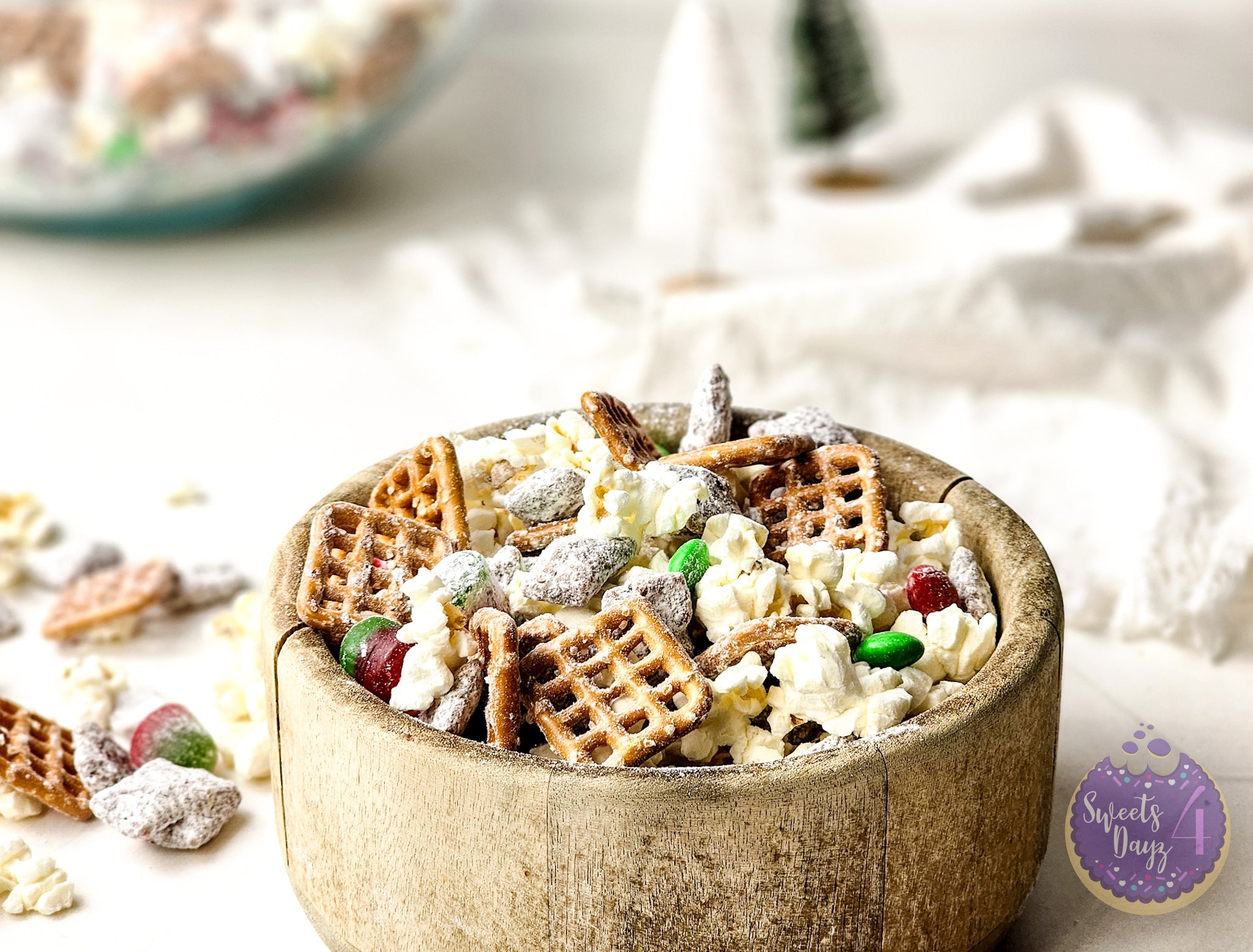 Holiday Chex Mix on Rhombus