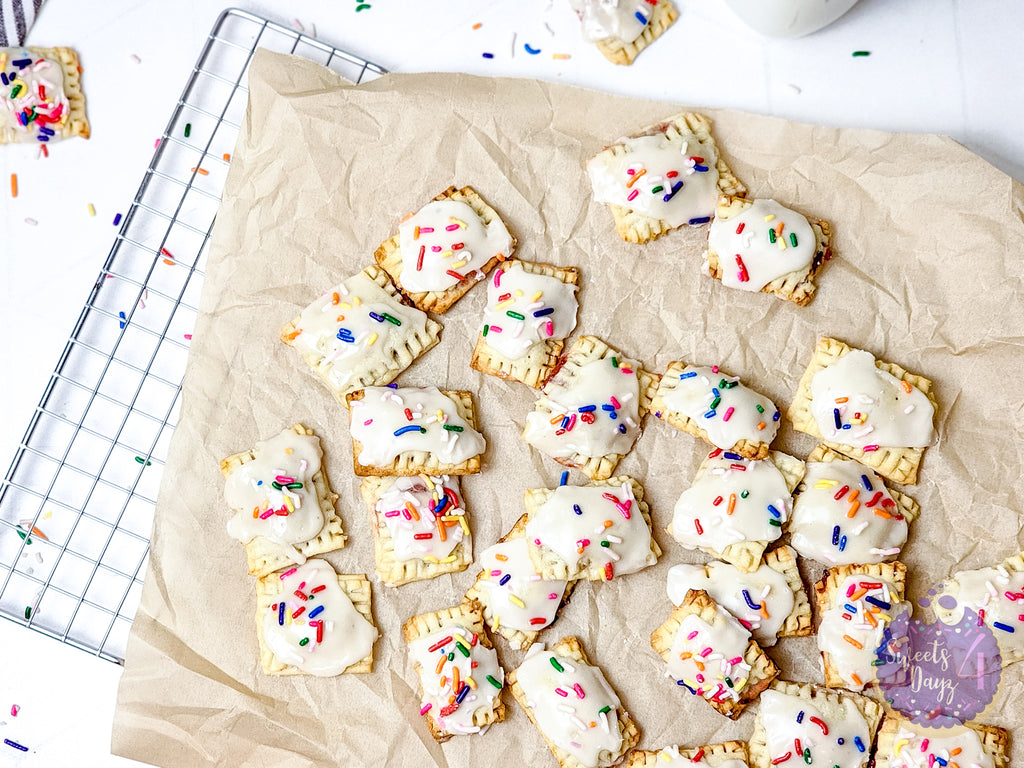 Mini Strawberry PopTarts on Rhombus