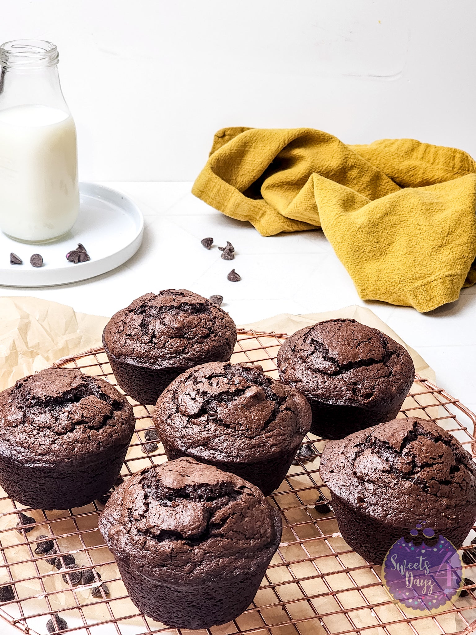 Brownie Muffins on Rhombus