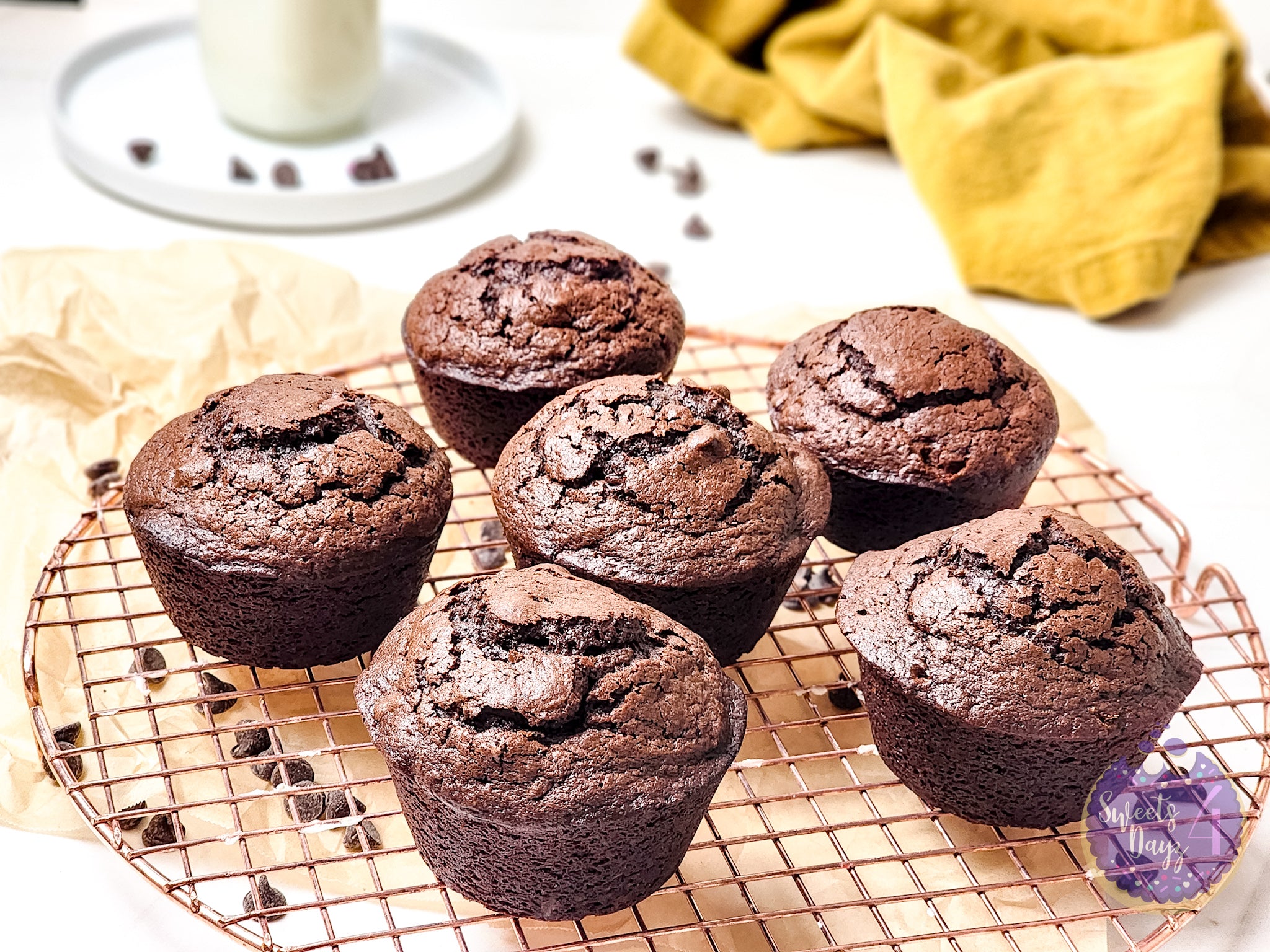 Brownie Muffins on Rhombus