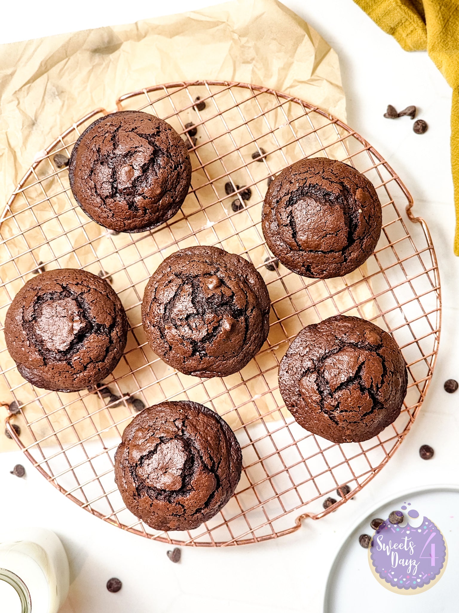 Brownie Muffins on Rhombus