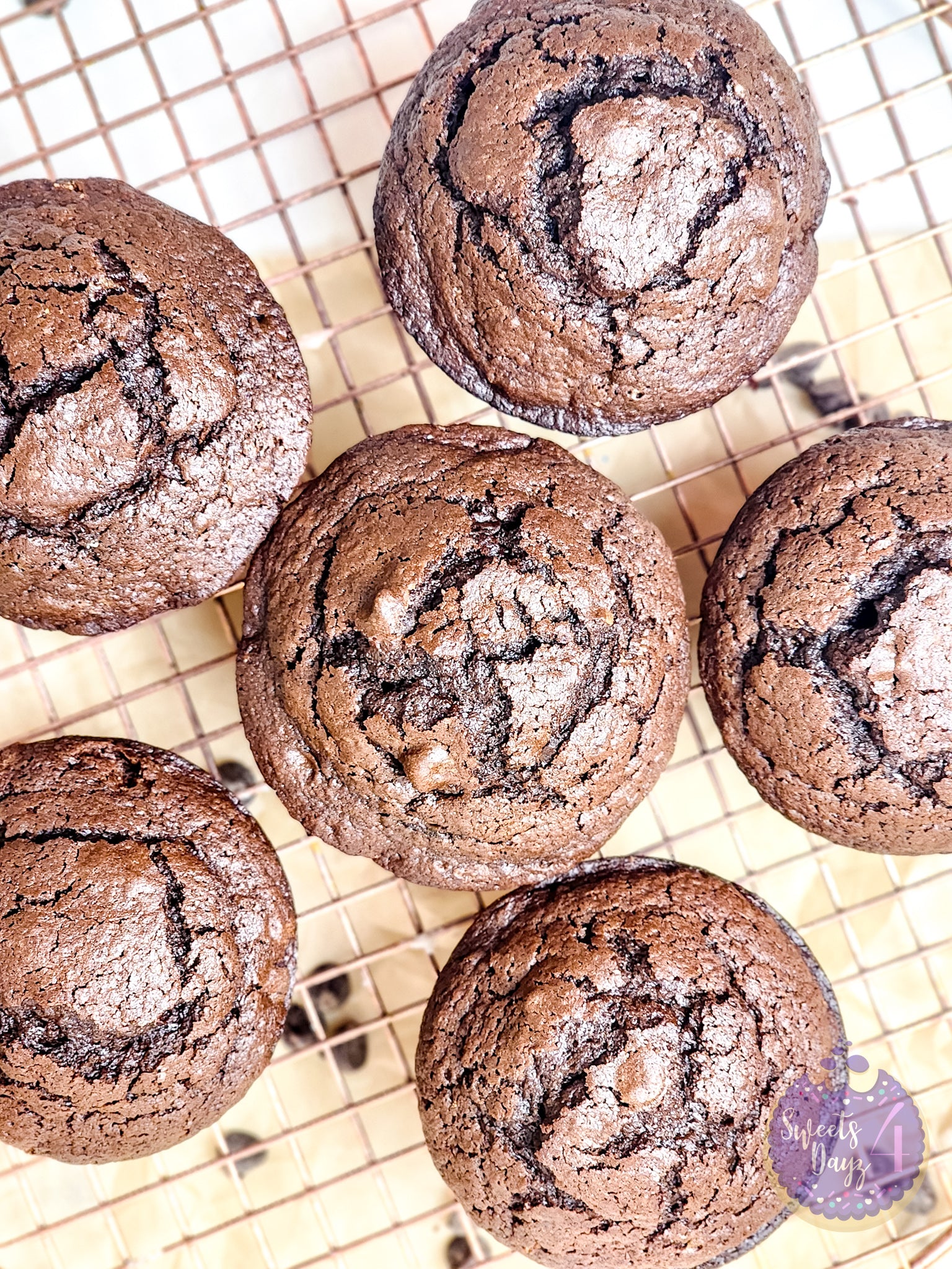 Brownie Muffins on Rhombus