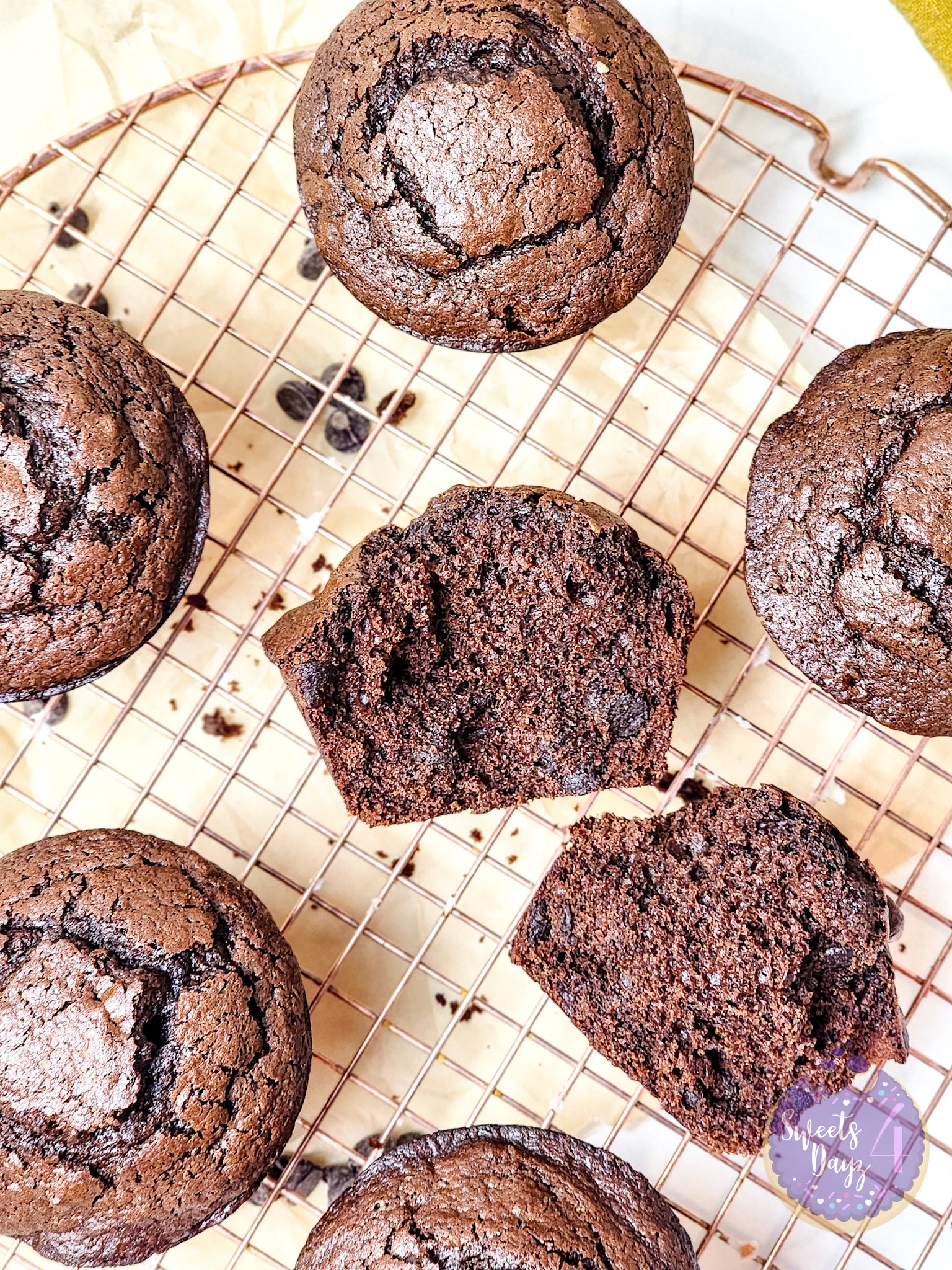Brownie Muffins on Rhombus