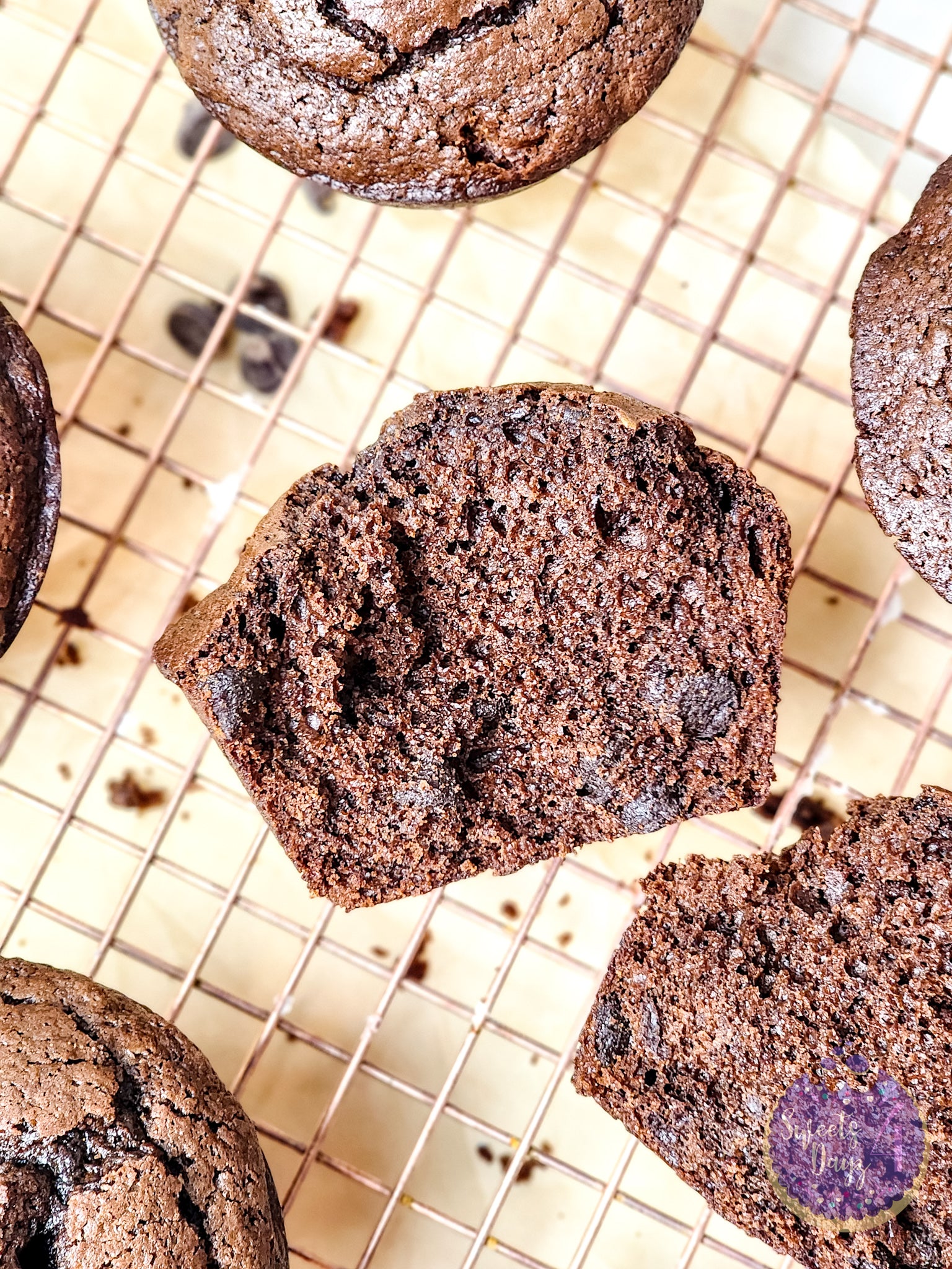Brownie Muffins on Rhombus
