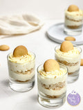 No Bake Vanilla Cheesecake Cups on Rhombus