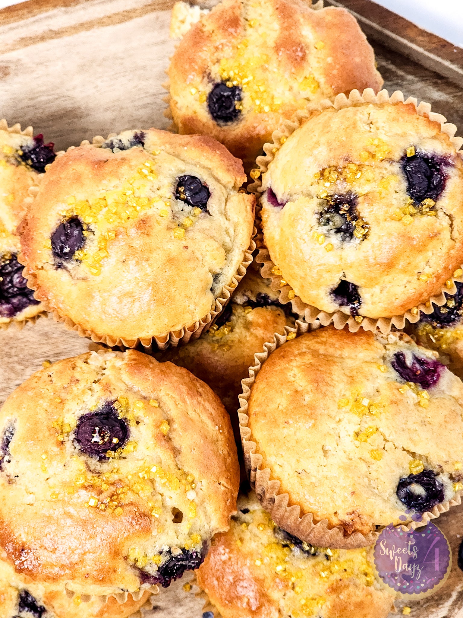 Protein Blueberry Muffins on Rhombus