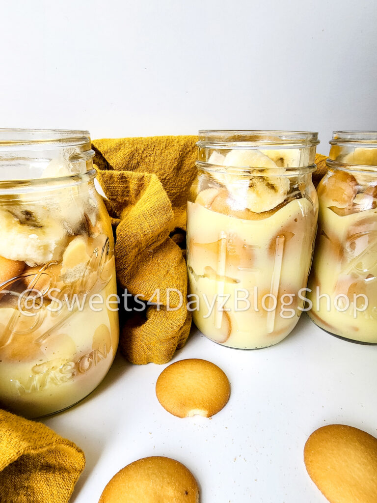 Banana Pudding Jars on White - Image 5