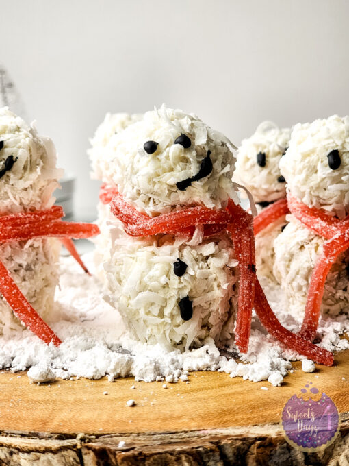 Snowman Truffles on Marble - Image 5