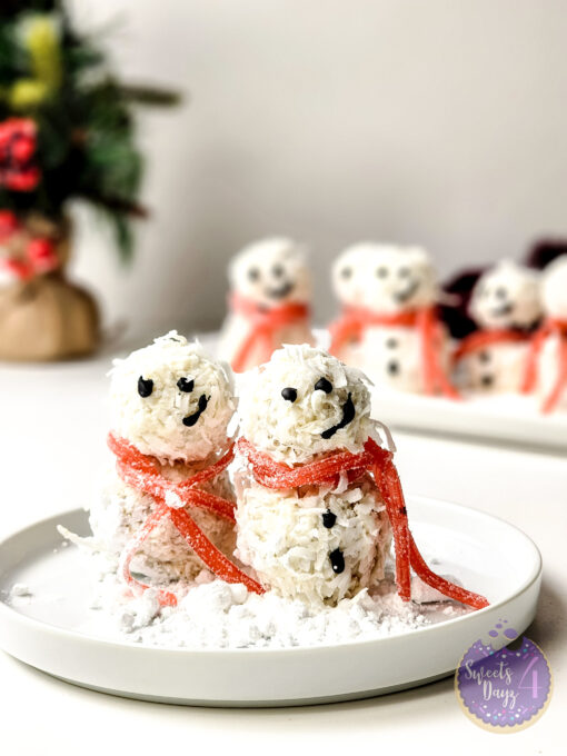 Snowman Truffles on White - Image 2