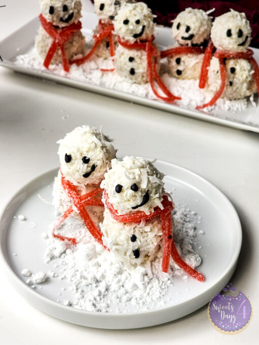 Snowman Truffles on White - Image 5