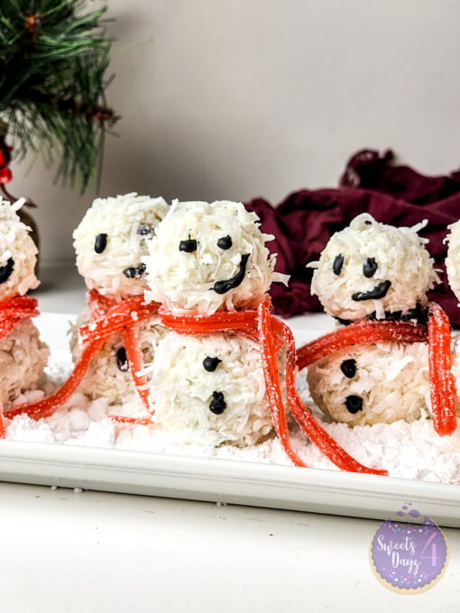 Snowman Truffles on White - Image 7