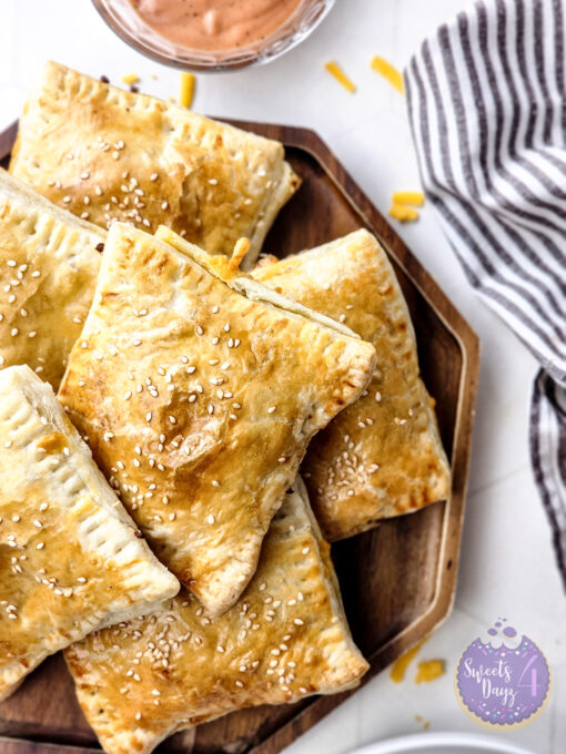 Cheeseburger Hand Pies on Rhombus - Image 4