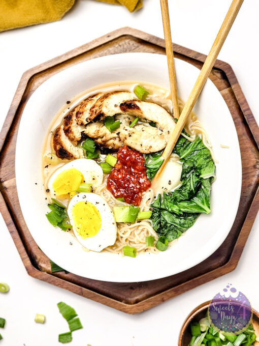 Homemade Ramen on White - Image 2