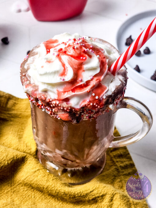 Strawberry Chocolate Milkshake on Rhombus - Image 5