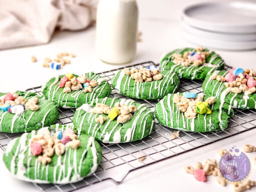 Lucky Charm St. Patty's Cookies on White - Image 2