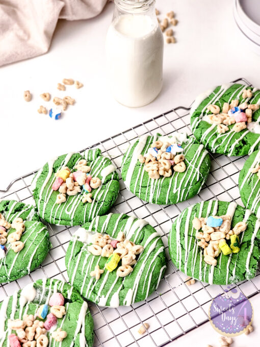 Lucky Charm St. Patty's Cookies on White - Image 4