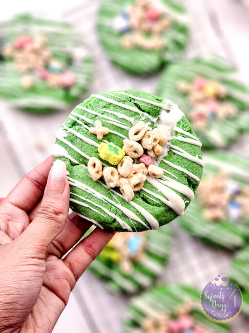 Lucky Charm St. Patty's Cookies on White - Image 9