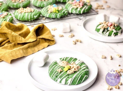 Lucky Charm St. Patty's Cookies on Marble - Image 5