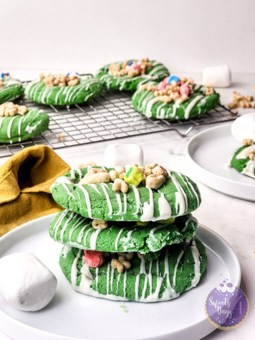 Lucky Charm St. Patty's Cookies on Marble - Image 6