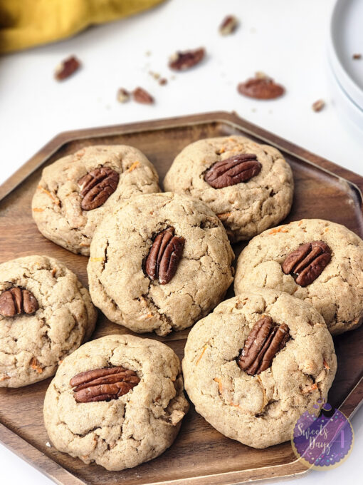 Stuffed Carrot Cake Cookies on White - Image 4