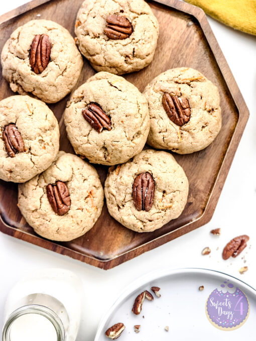 Stuffed Carrot Cake Cookies on White - Image 5