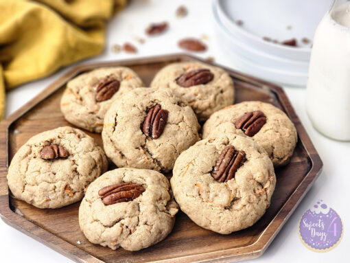 Stuffed Carrot Cake Cookies on White - Image 6