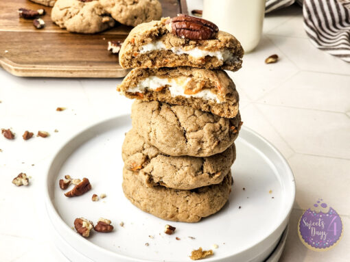 Stuffed Carrot Cake Cookies on Rhombus - Image 5