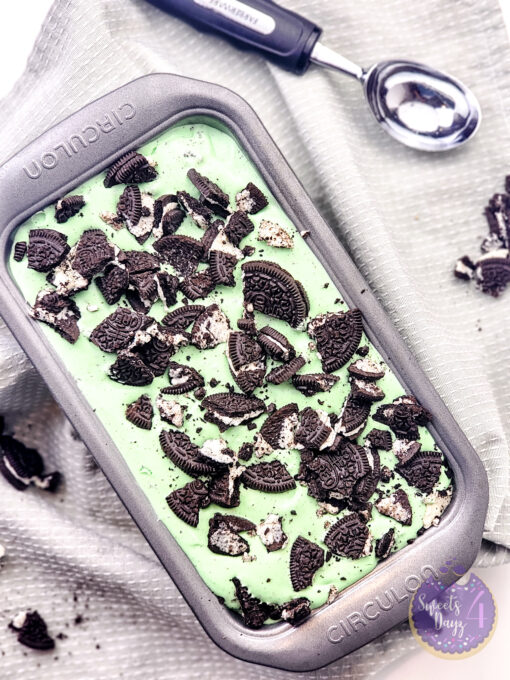 Mint Oreo Ice Cream on White - Image 5