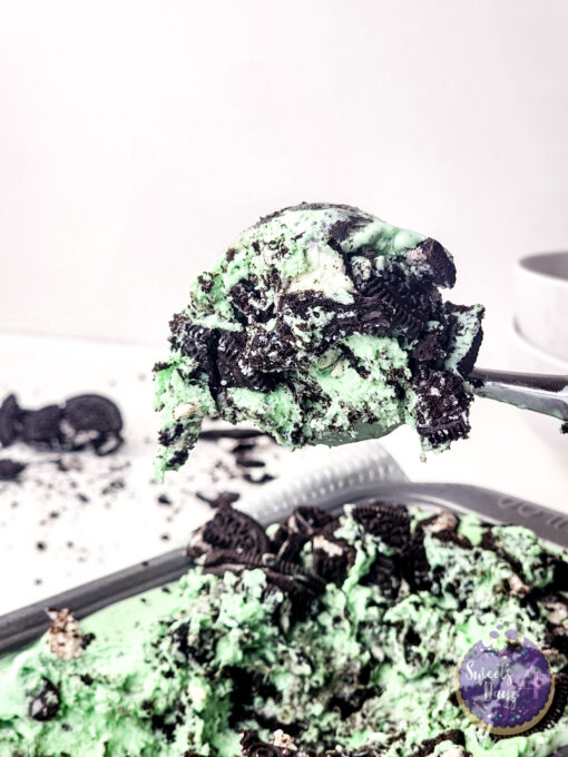 Mint Oreo Ice Cream on White - Image 8